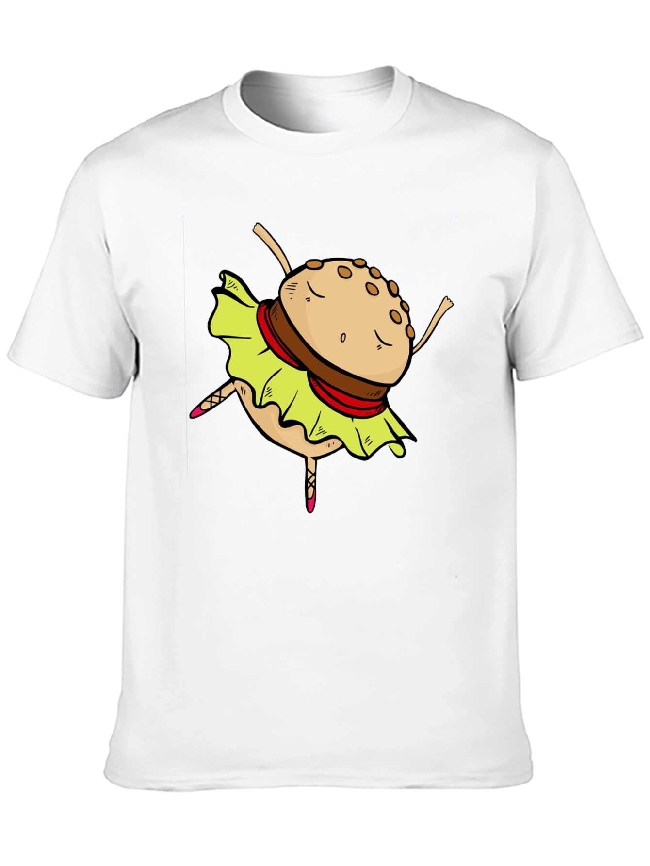 Burger Ballerina Graphic T-Shirt
