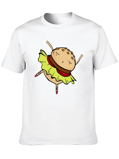 Burger Ballerina Graphic T-Shirt