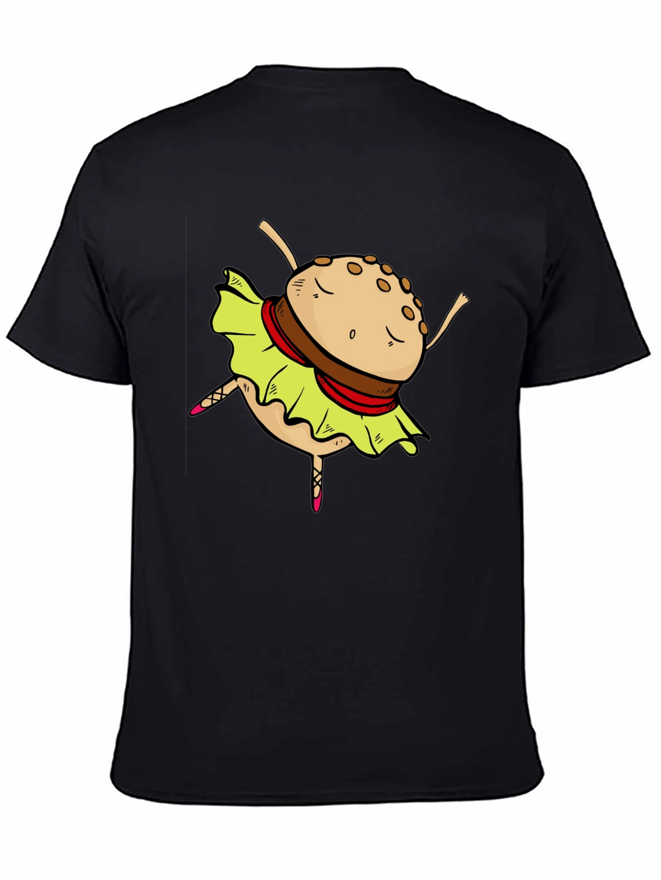 Burger Ballerina Graphic T-Shirt