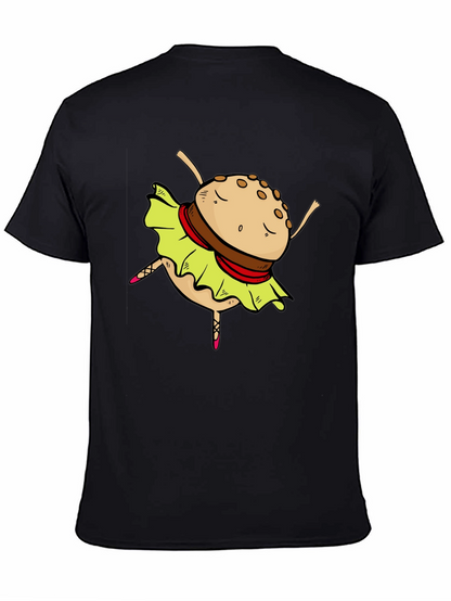 Burger Ballerina Graphic T-Shirt