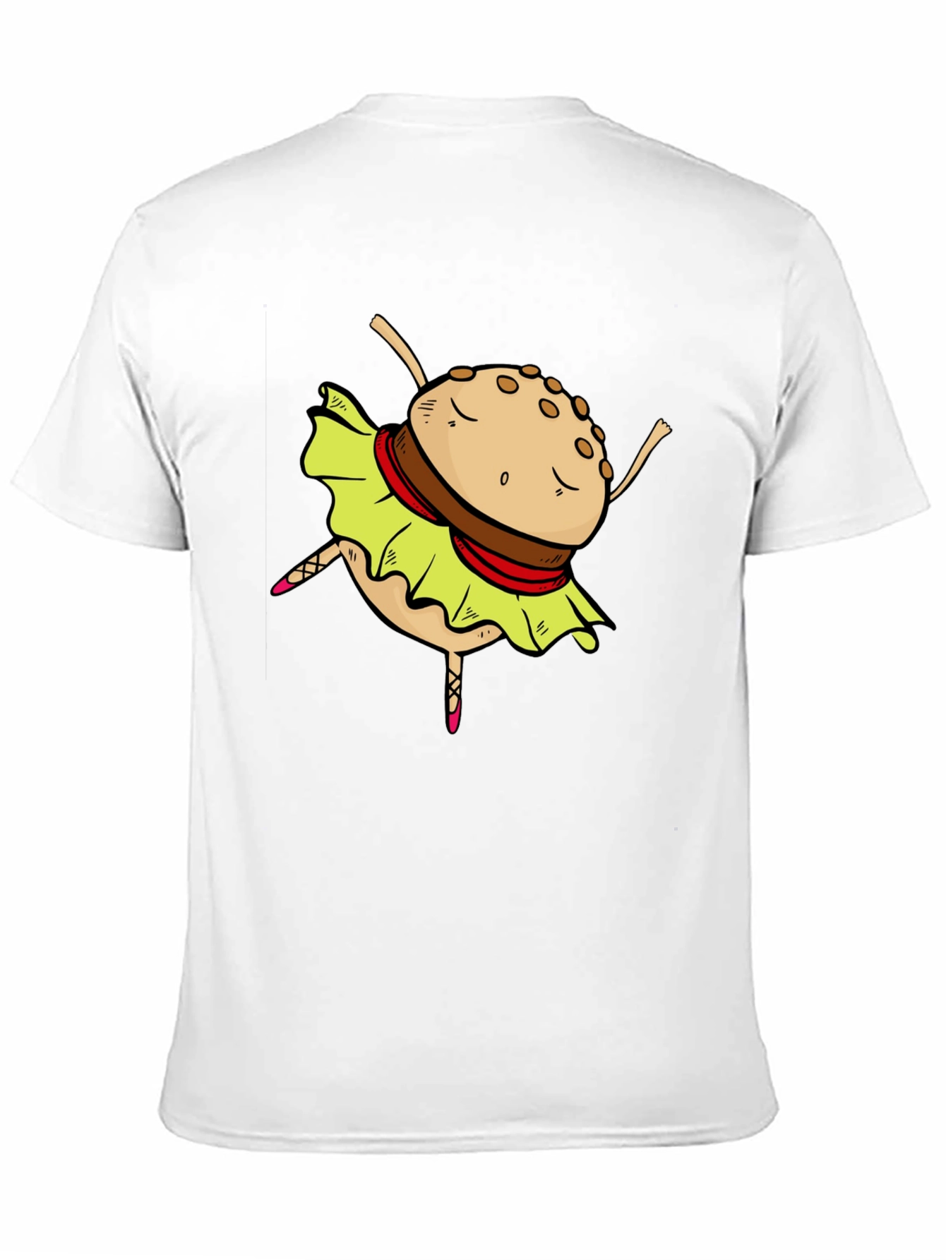 Burger Ballerina Graphic T-Shirt