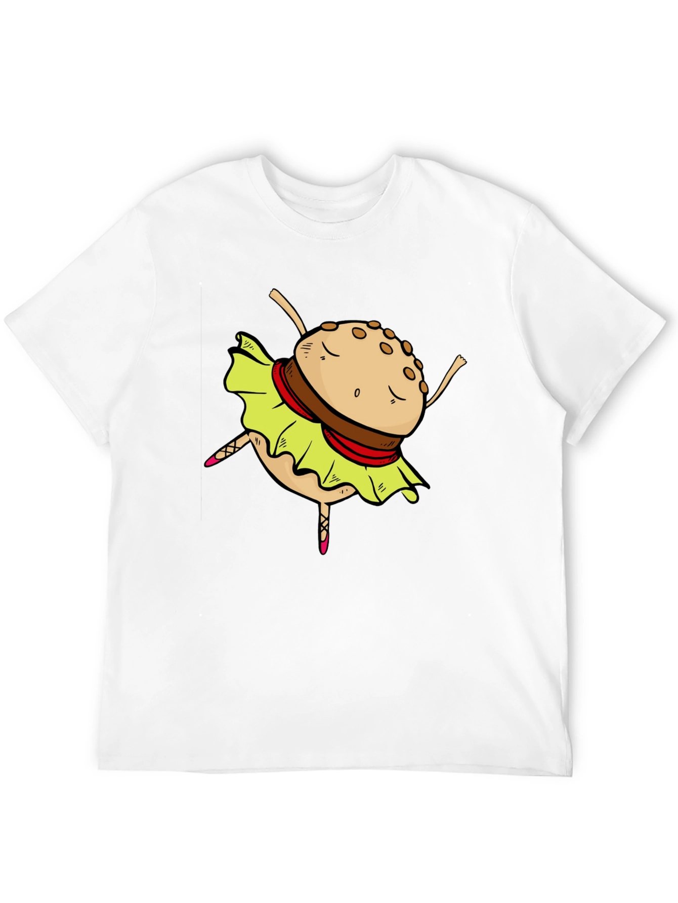 Burger Ballerina Graphic T-Shirt