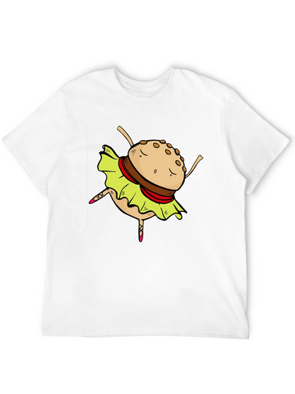 Burger Ballerina Graphic T-Shirt