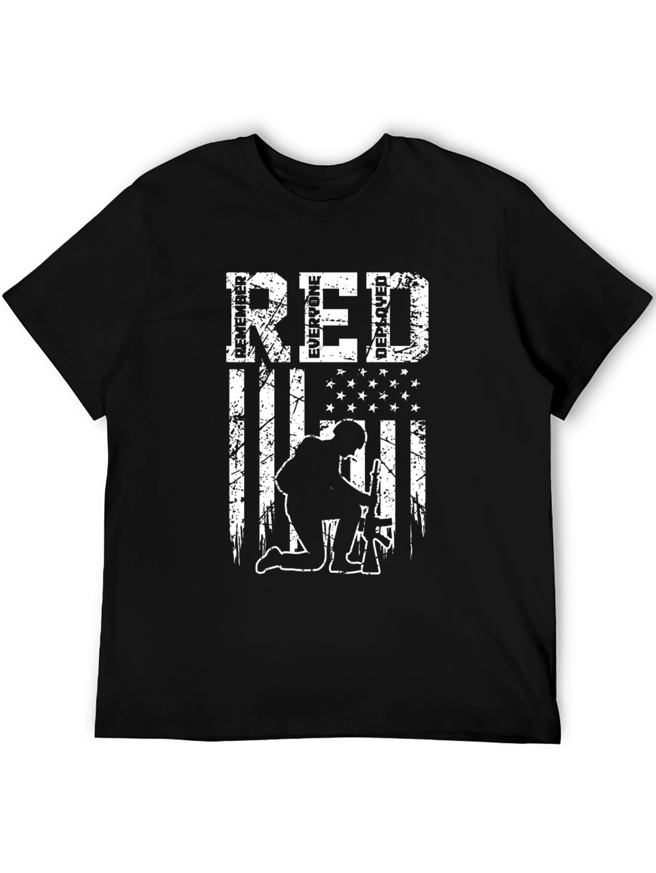 RED Remember Everyone Deployed Graphic T-Shirt