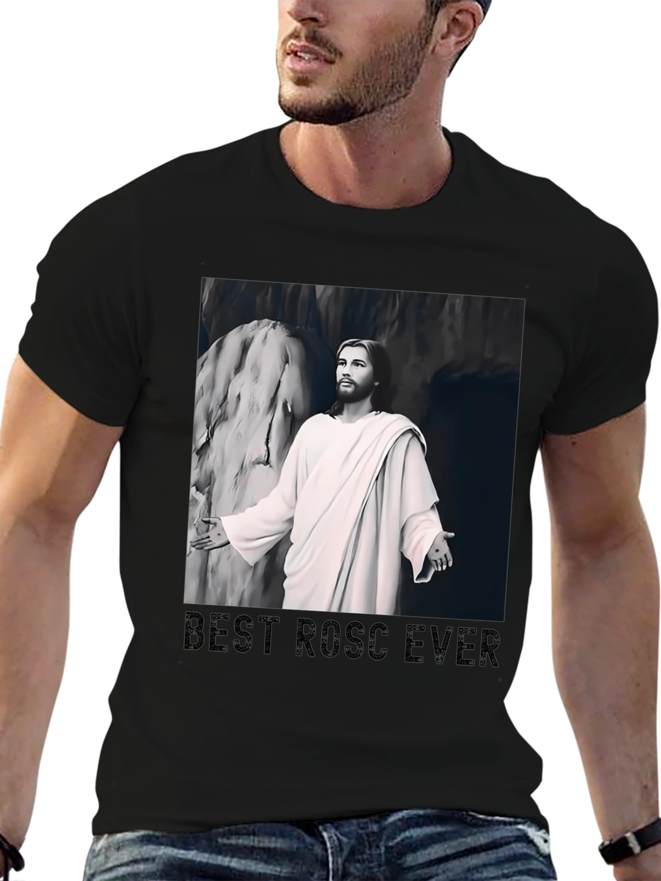 Funny Jesus T-Shirt - Best Rosc Ever Tee