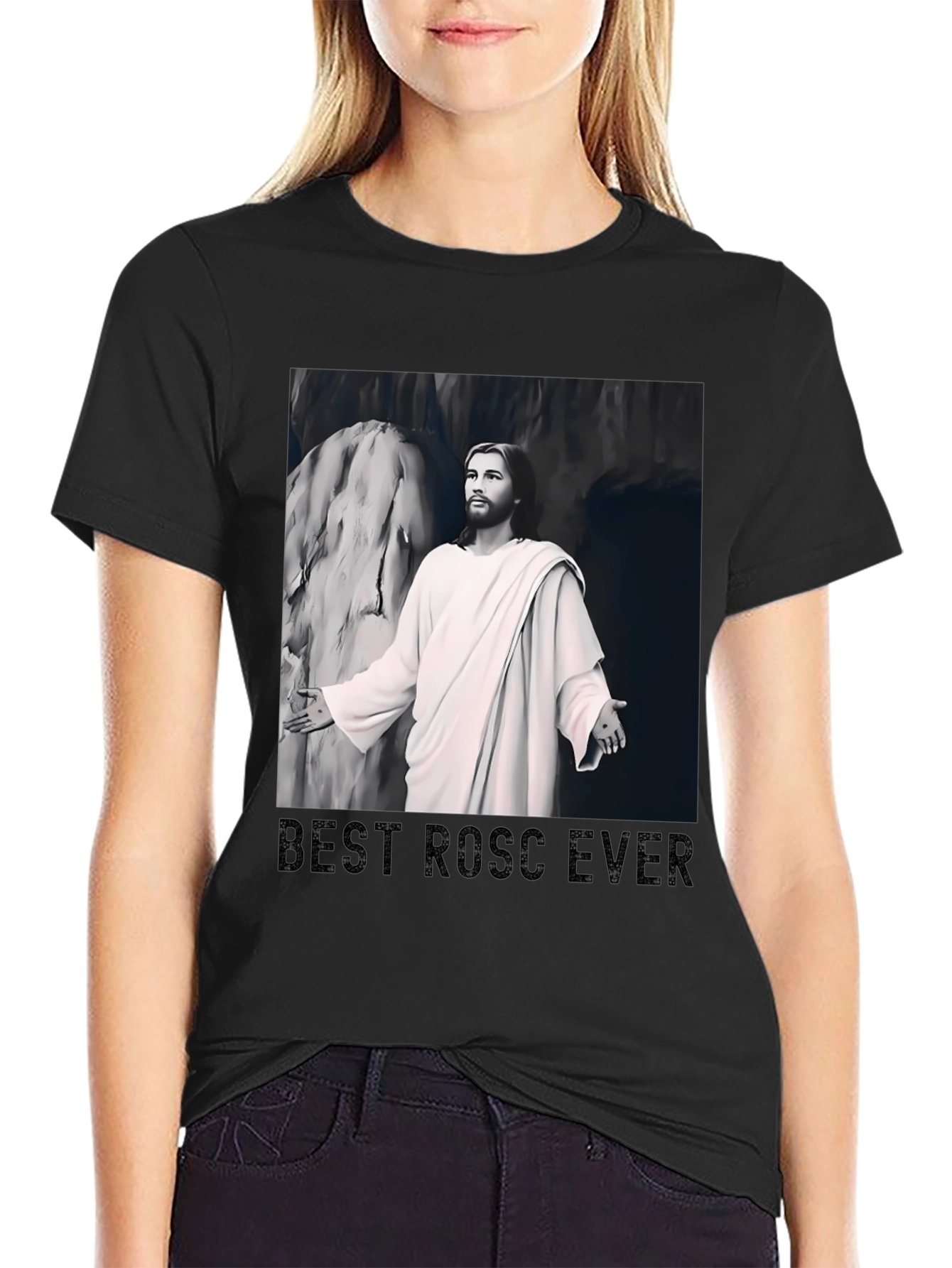Funny Jesus T-Shirt - Best Rosc Ever Tee
