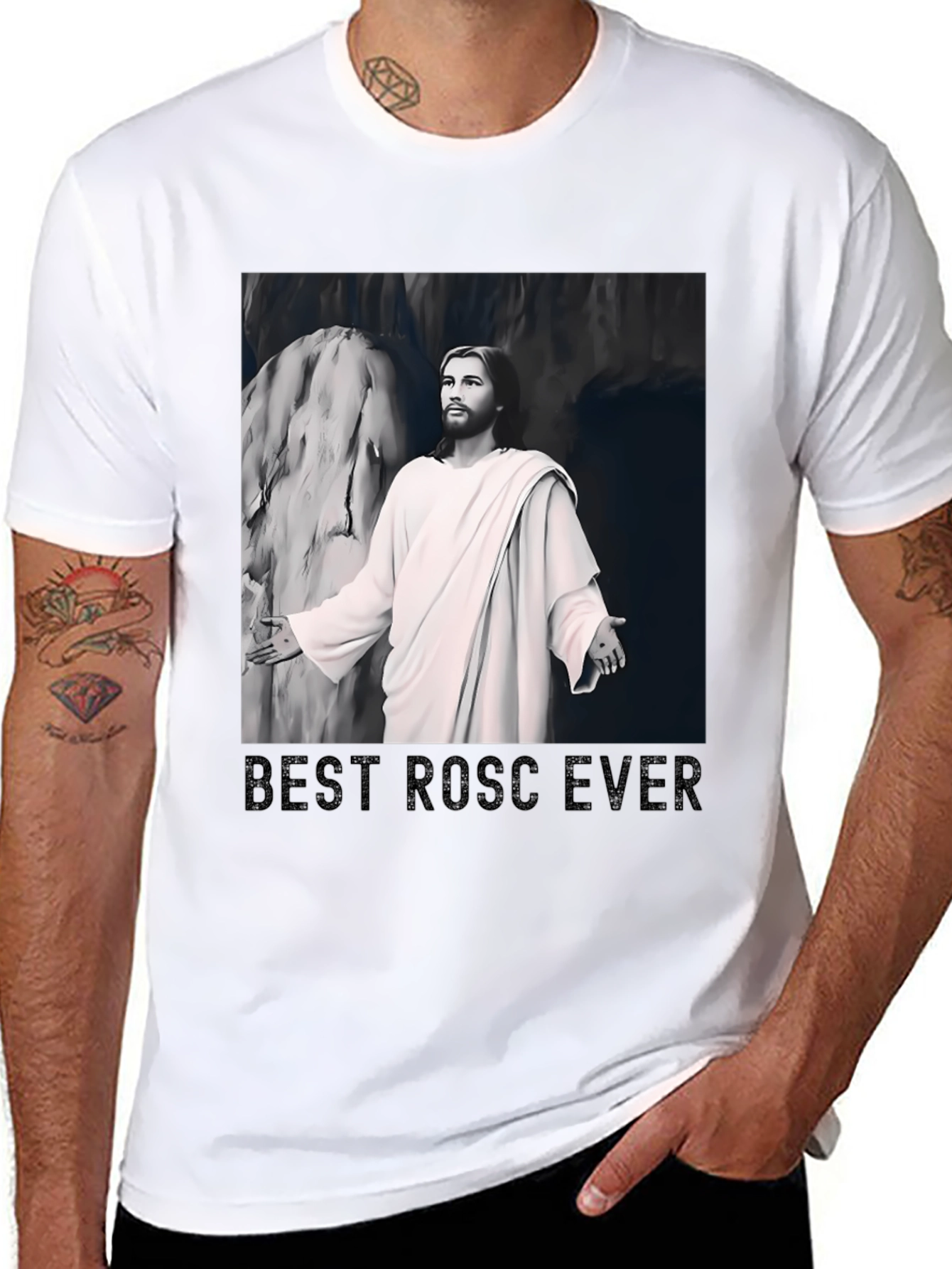 Funny Jesus T-Shirt - Best Rosc Ever Tee