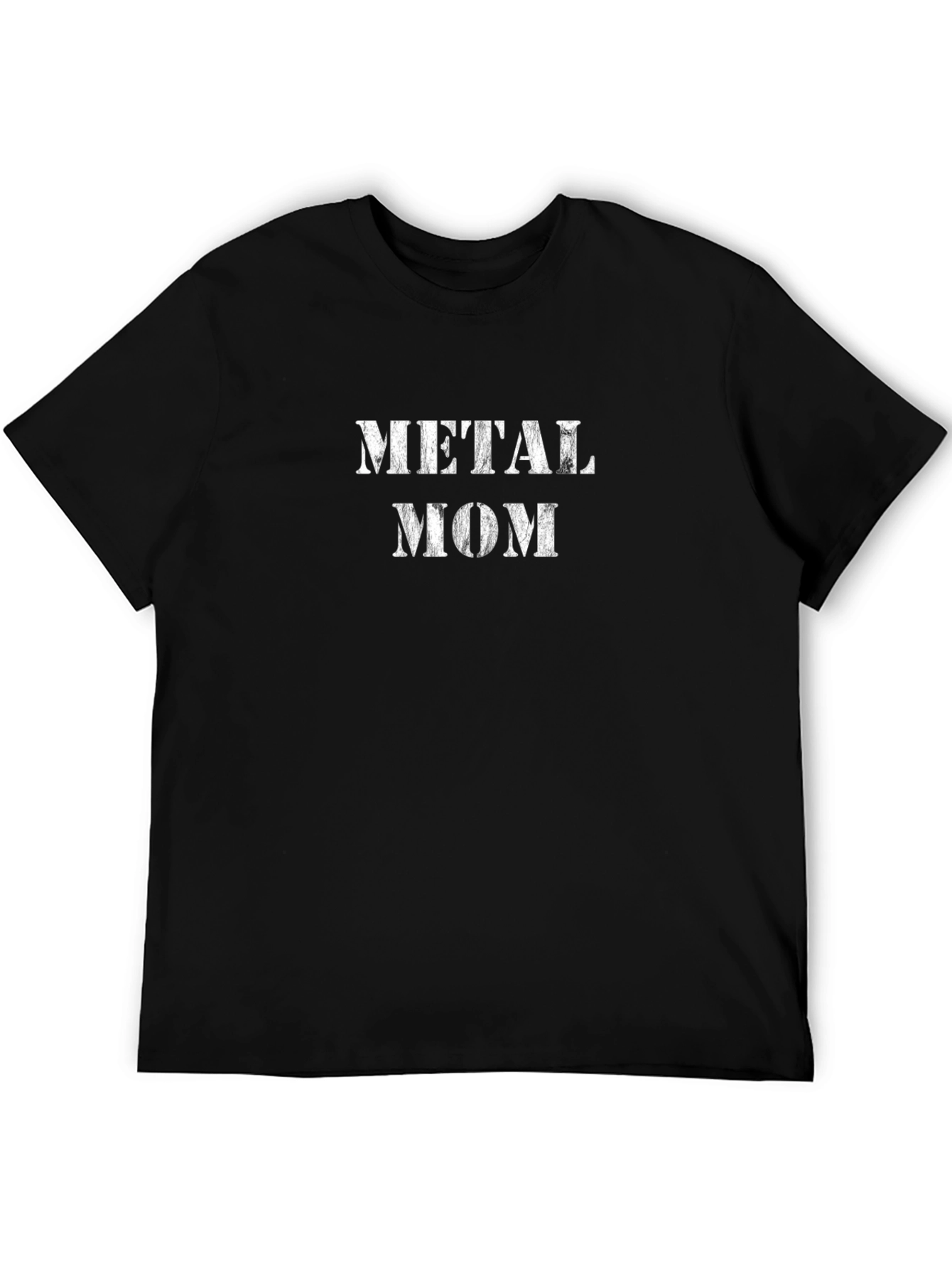 Metal Mom Black Graphic T-Shirt - Rock Music Apparel
