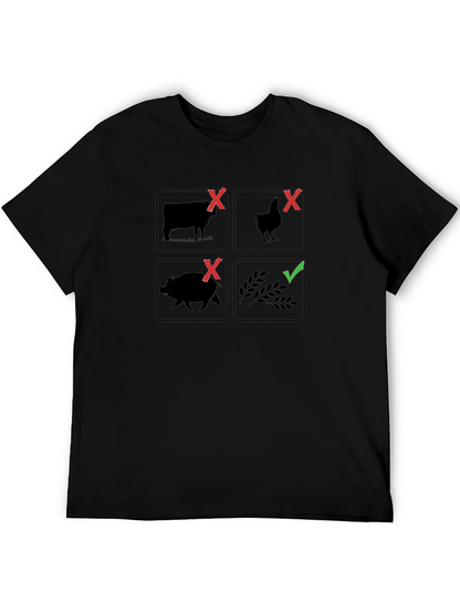 Vegan T-Shirt: No Meat Yes Plants