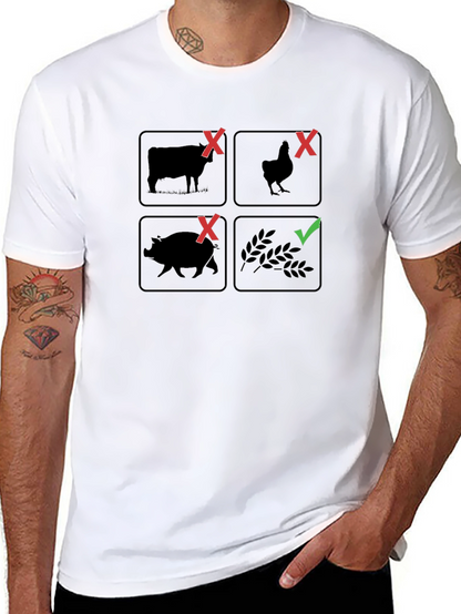 Vegan T-Shirt: No Meat Yes Plants