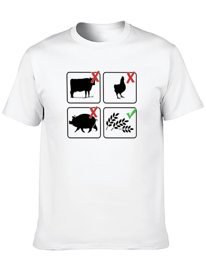 Vegan T-Shirt: No Meat Yes Plants