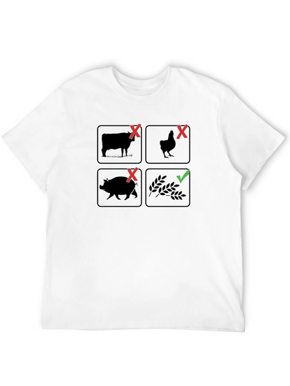 Vegan T-Shirt: No Meat Yes Plants