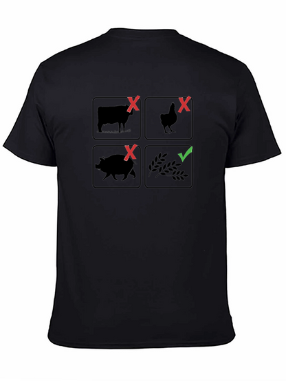 Vegan T-Shirt: No Meat Yes Plants