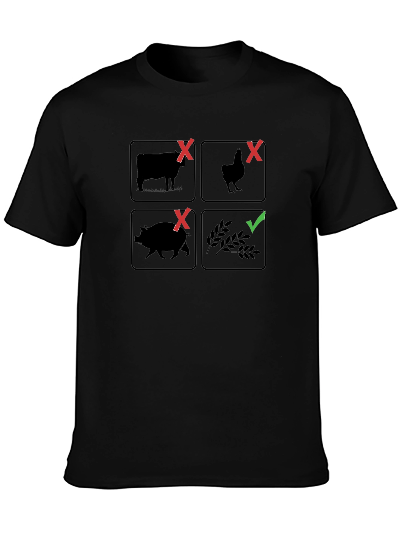 Vegan T-Shirt: No Meat Yes Plants