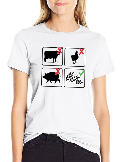 Vegan T-Shirt: No Meat Yes Plants
