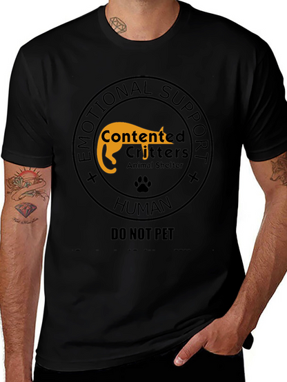 Emotional Support Human - Do Not Pet T-Shirt