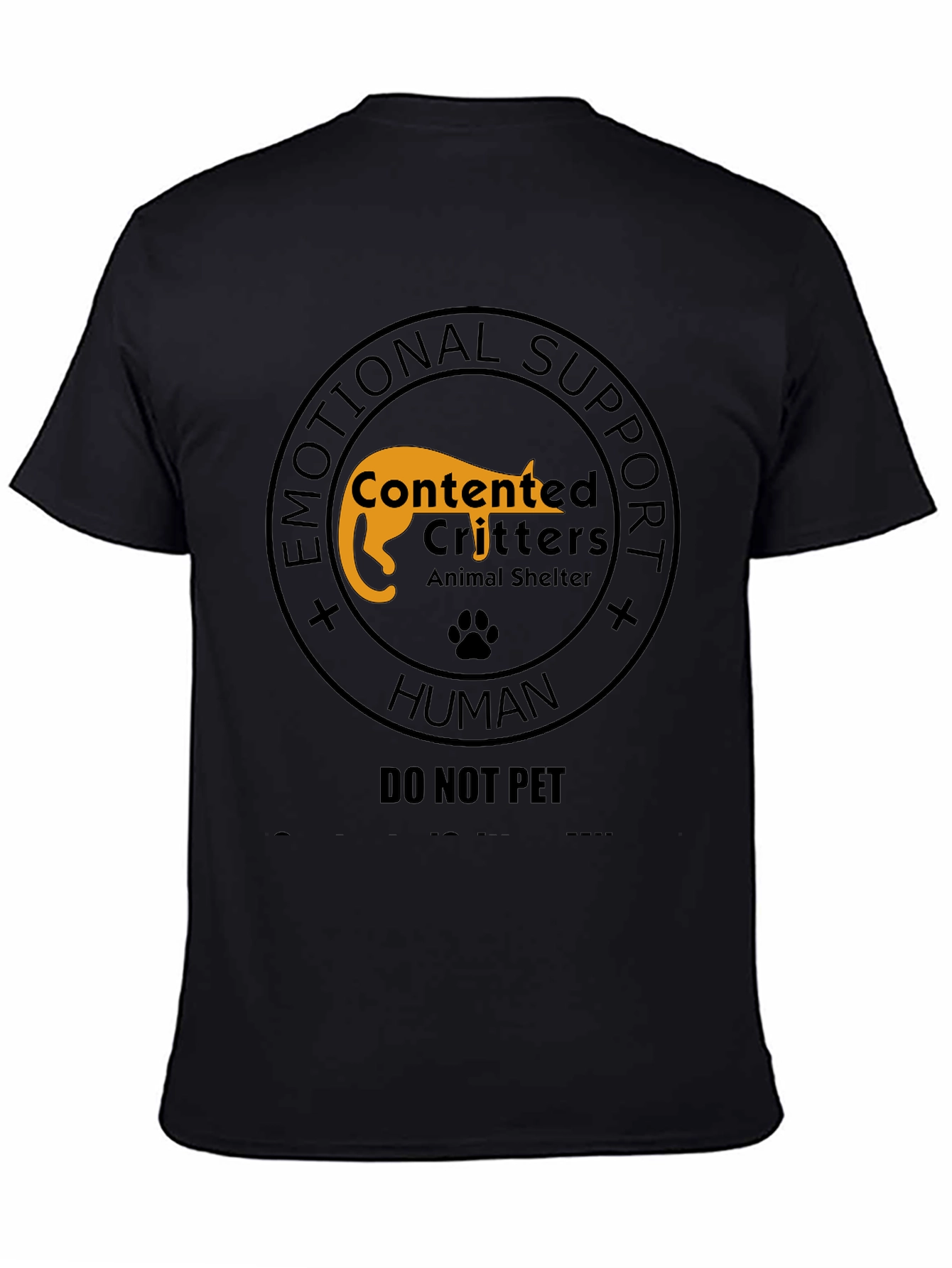 Emotional Support Human - Do Not Pet T-Shirt