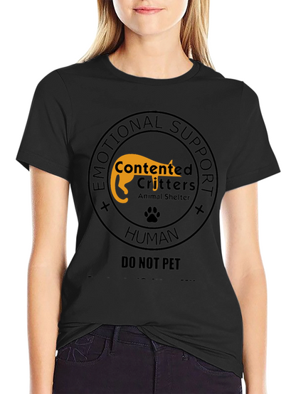 Emotional Support Human - Do Not Pet T-Shirt