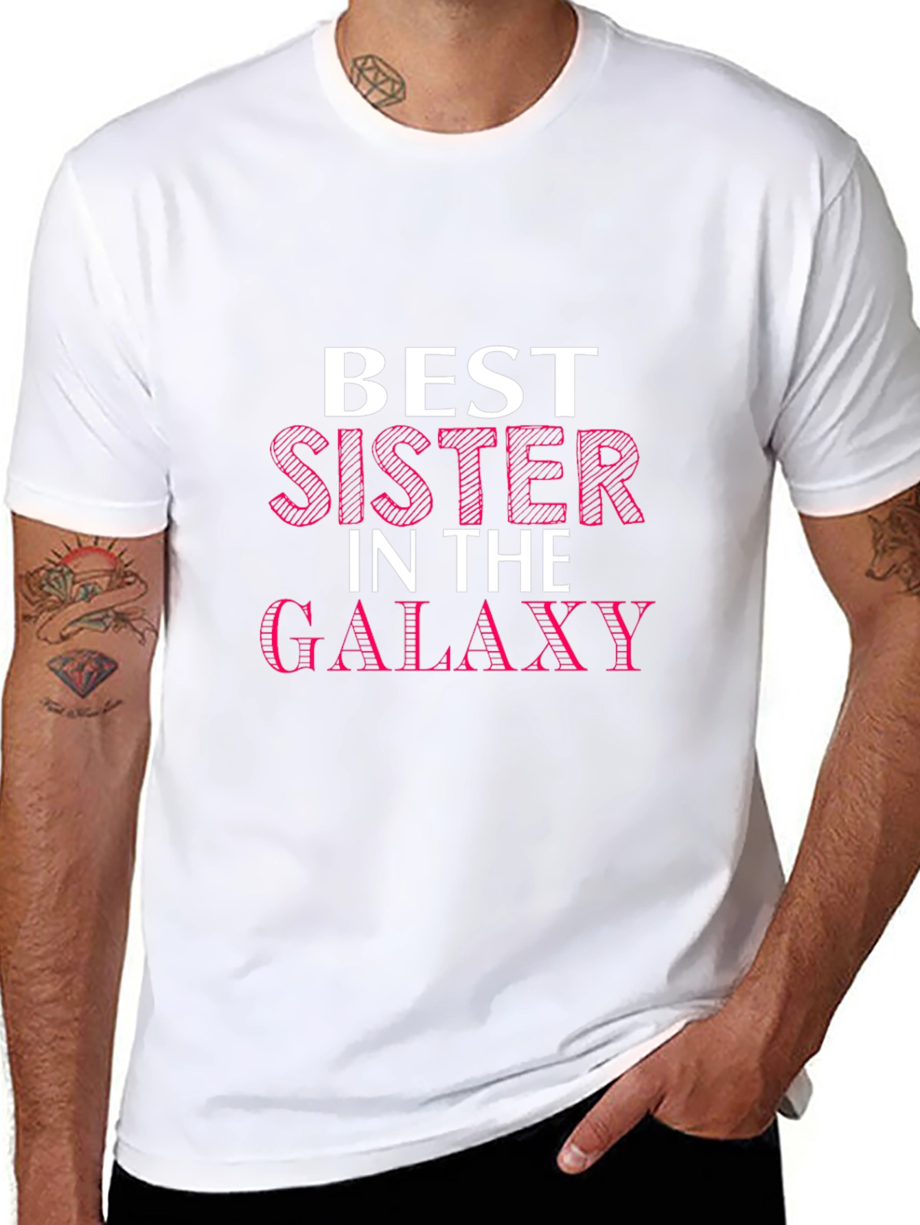 Best Sister in the Galaxy Graphic Tee