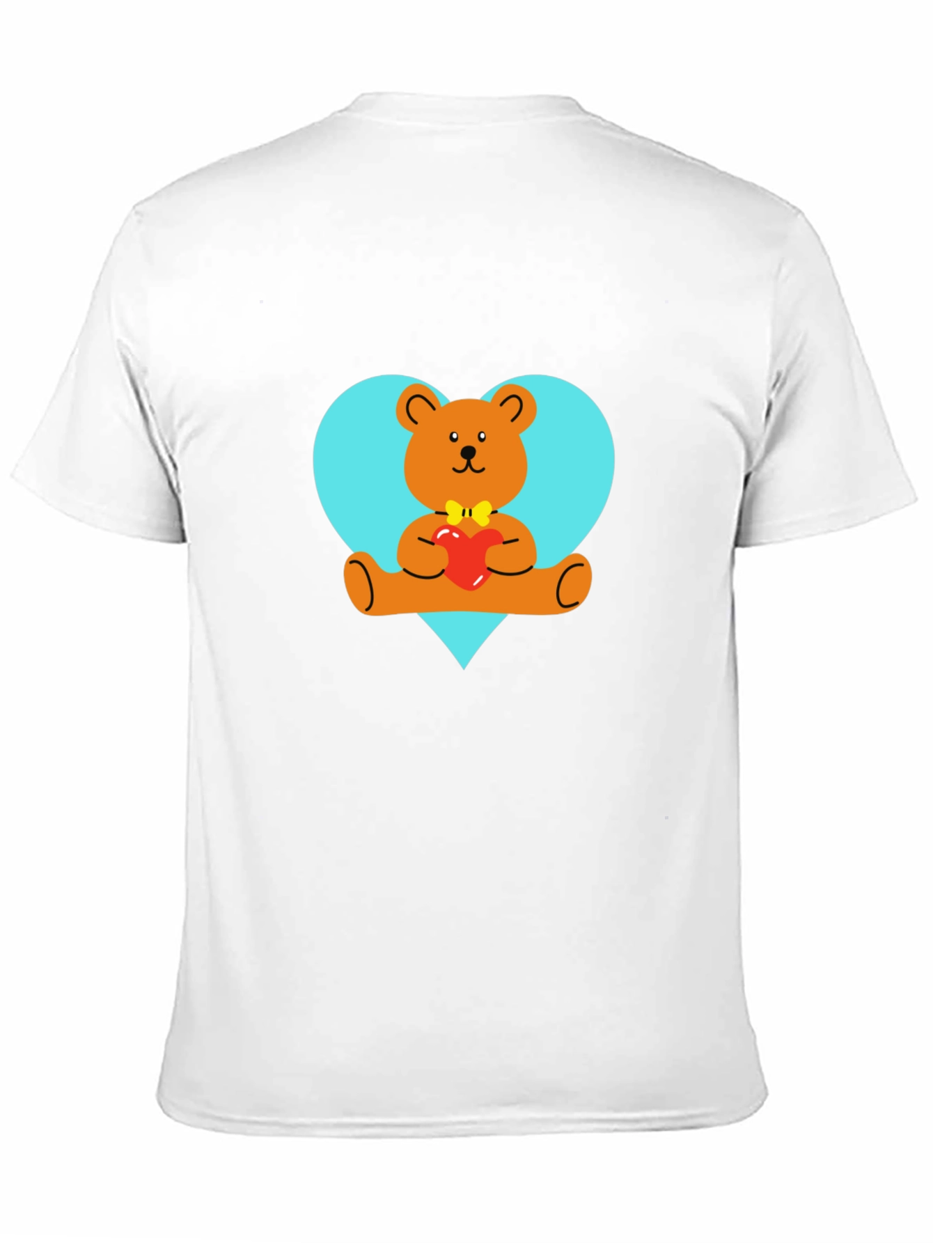 Heart Bear Tee - Cute Graphic T-Shirt