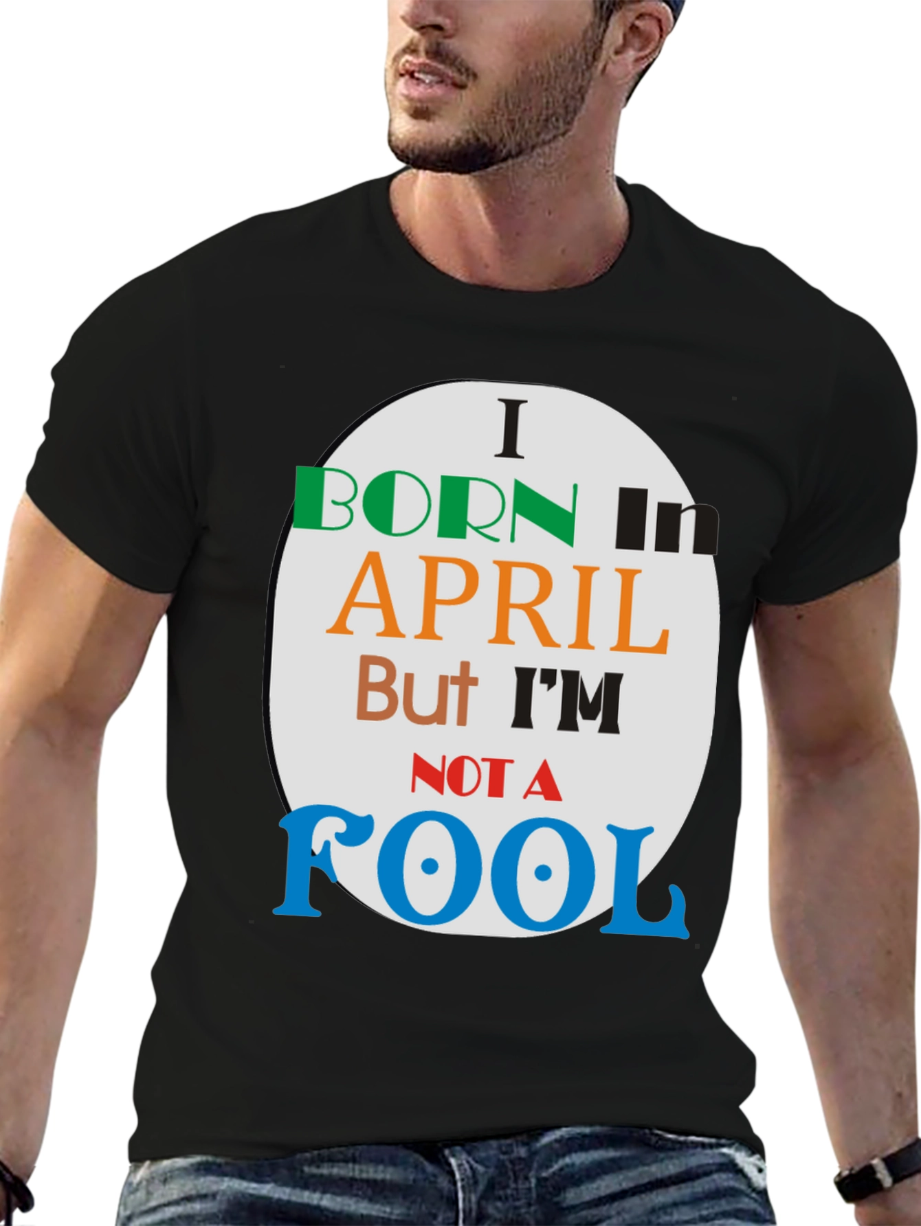Born in April - Novelty T-Shirt