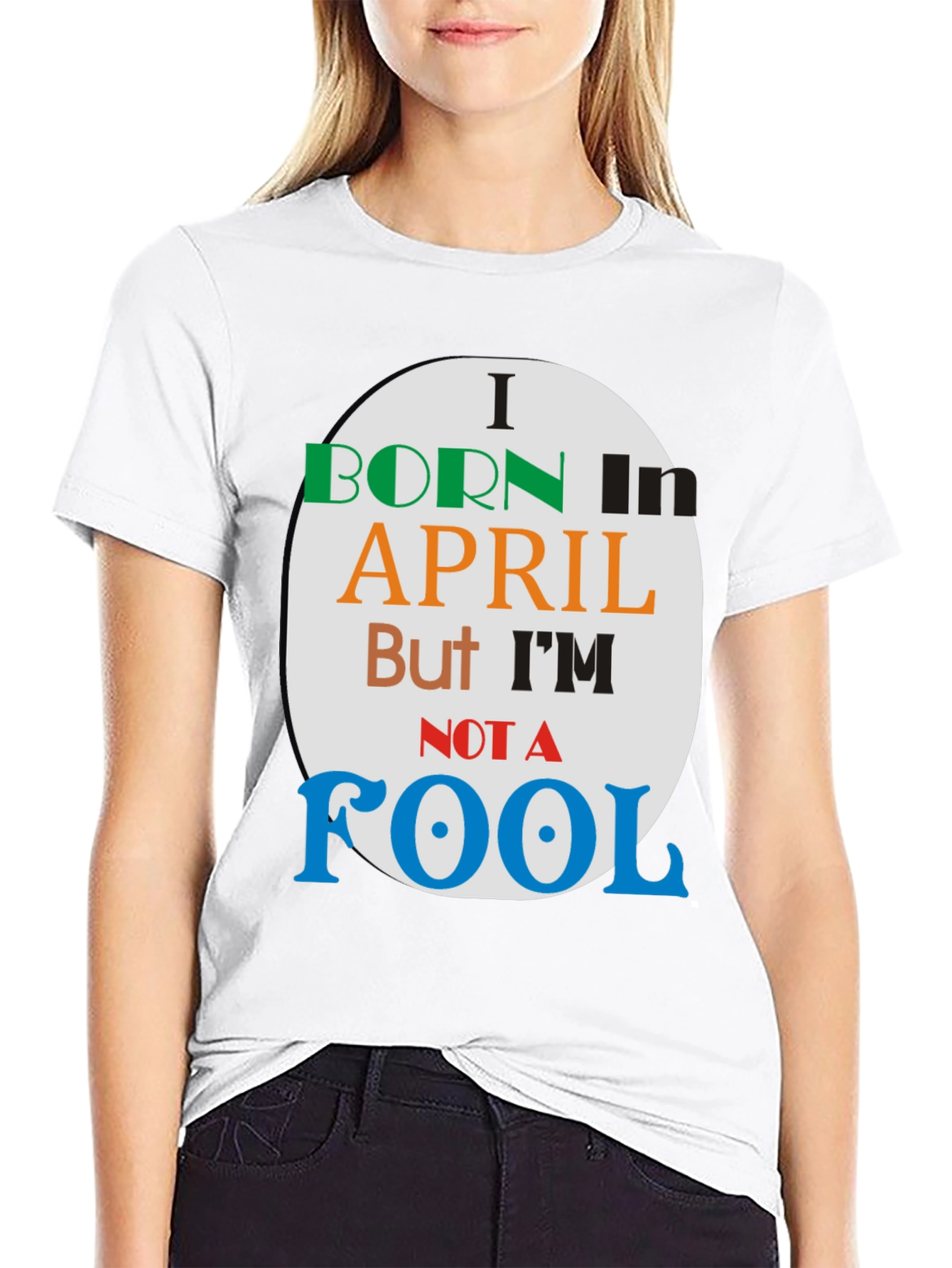 Born in April - Novelty T-Shirt