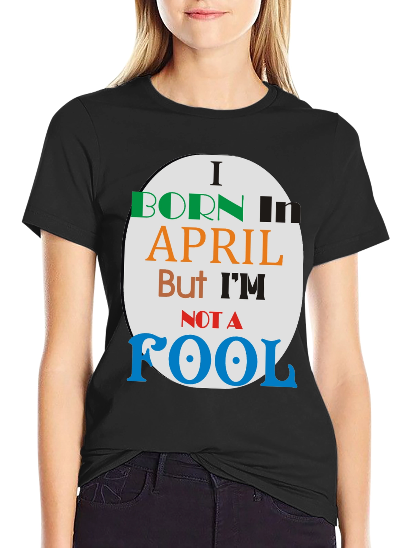 Born in April - Novelty T-Shirt