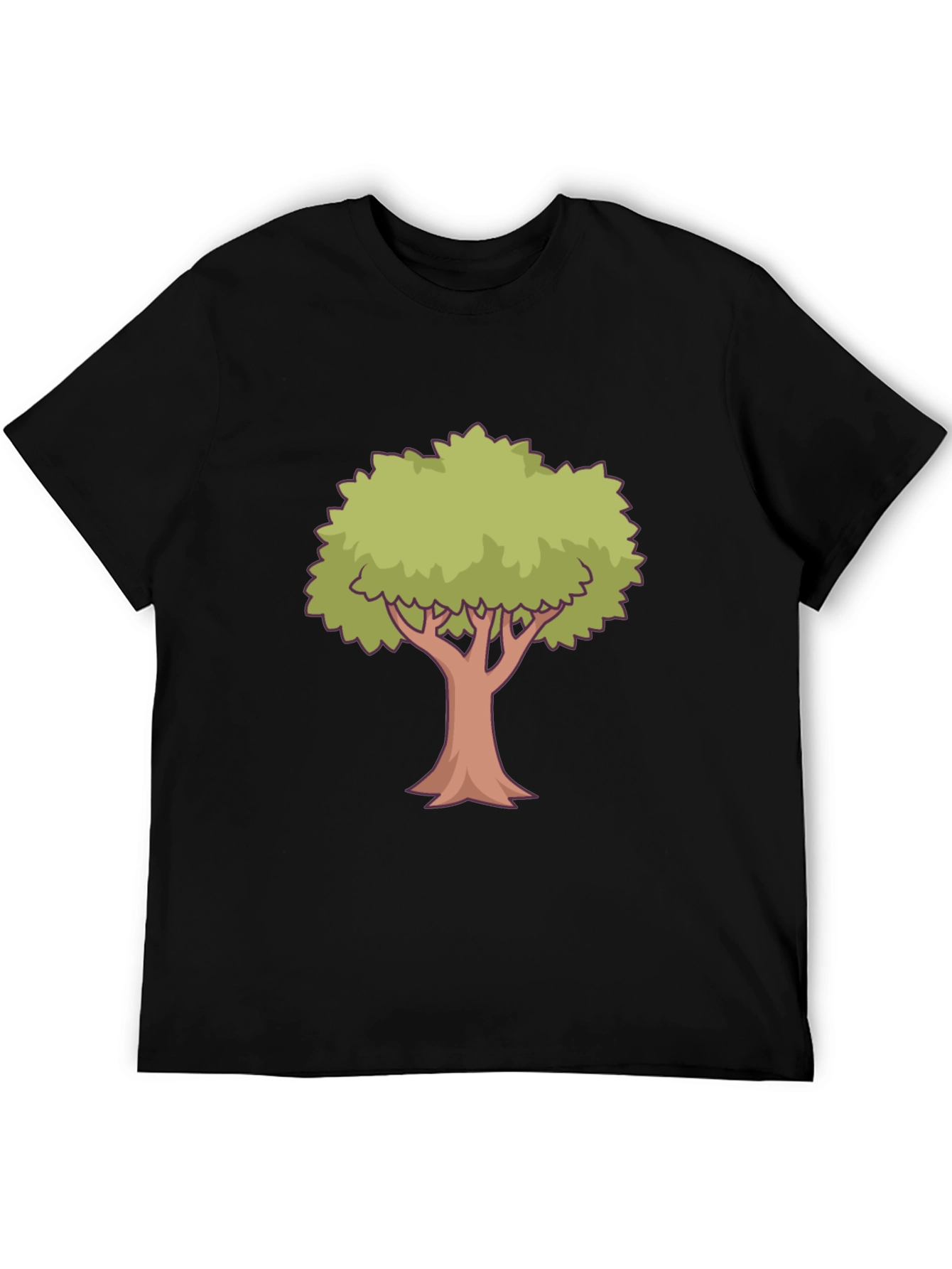 Tree Graphic Black T-Shirt