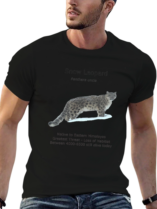 Snow Leopard Graphic Tee - Eastern Himalayas Conservation