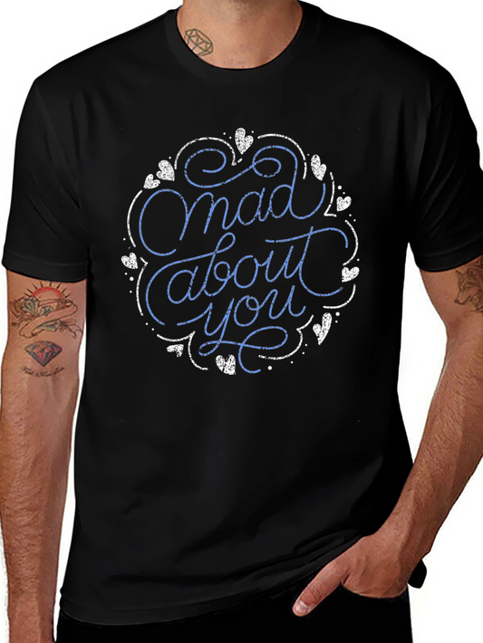 Mad About You Graphic Tee - Black
