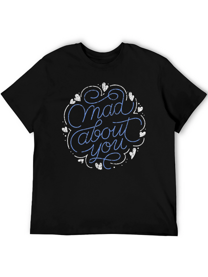 Mad About You Graphic Tee - Black