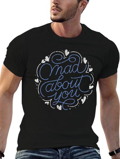 Mad About You Graphic Tee - Black