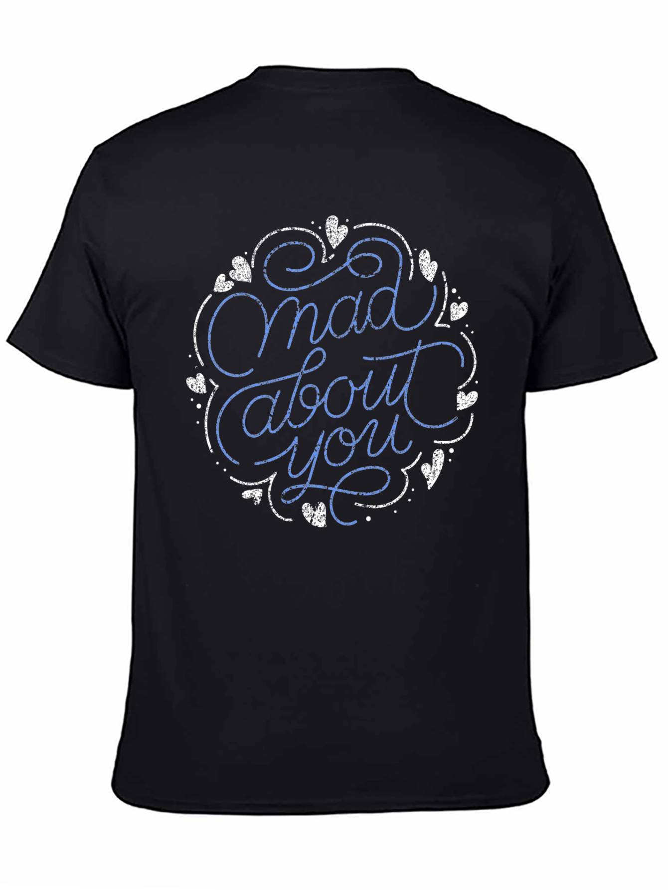 Mad About You Graphic Tee - Black