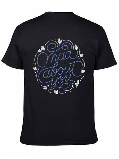 Mad About You Graphic Tee - Black