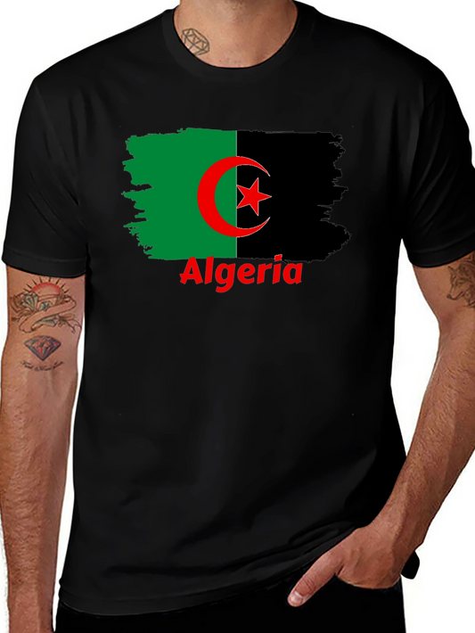 Algeria Flag Graphic T-Shirt