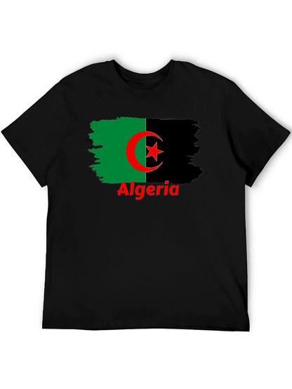 Algeria Flag Graphic T-Shirt