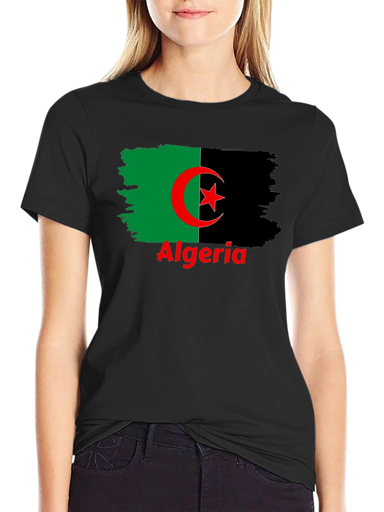 Algeria Flag Graphic T-Shirt