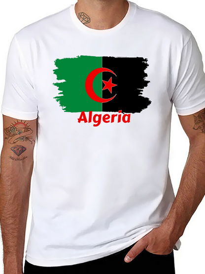 Algeria Flag Graphic T-Shirt