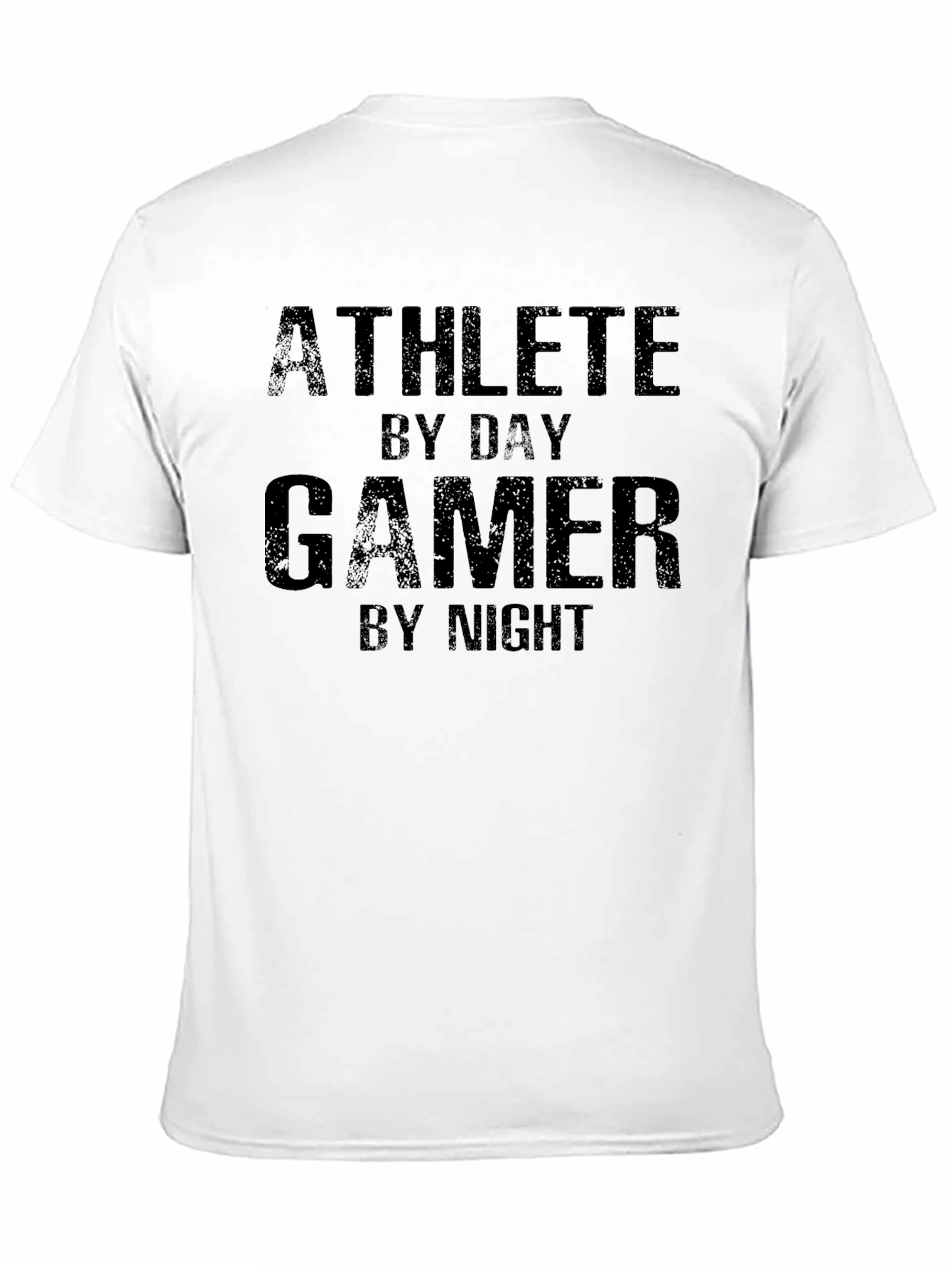 Athlete By Day Gamer By Night Graphic Tee