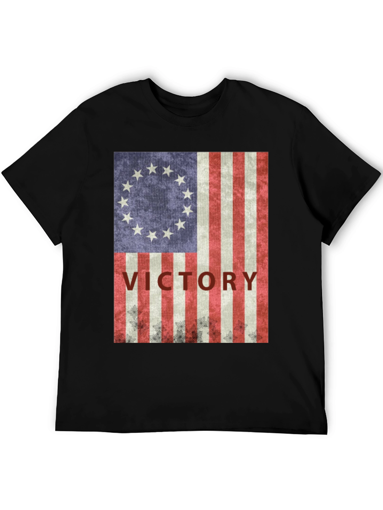 Victory Flag T-Shirt: Patriotic Americana Style