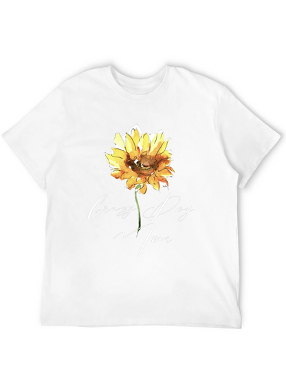 Crazy Dog Mom Sunflower T-Shirt