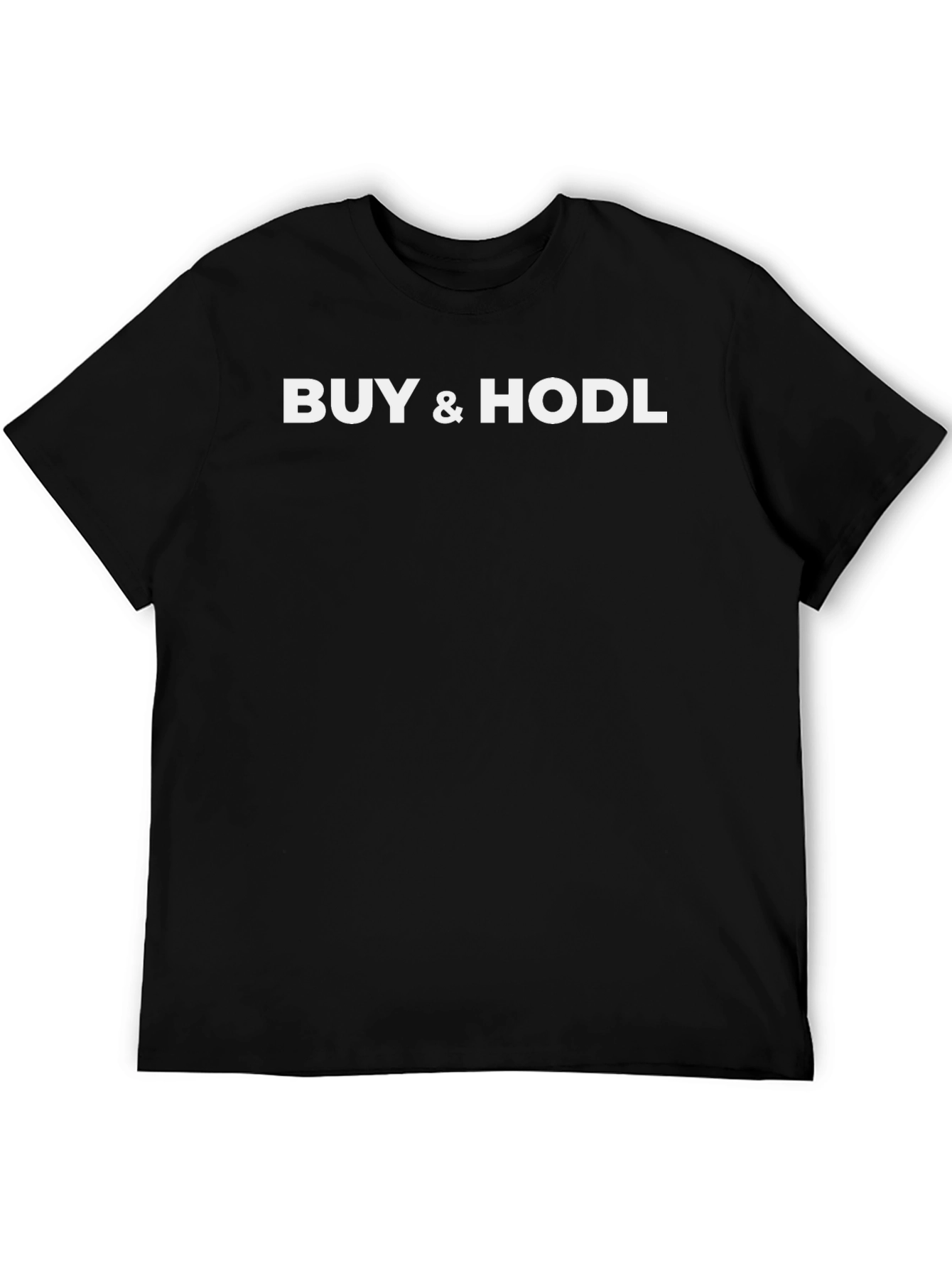 Buy & Hodl Crypto T-Shirt - Black