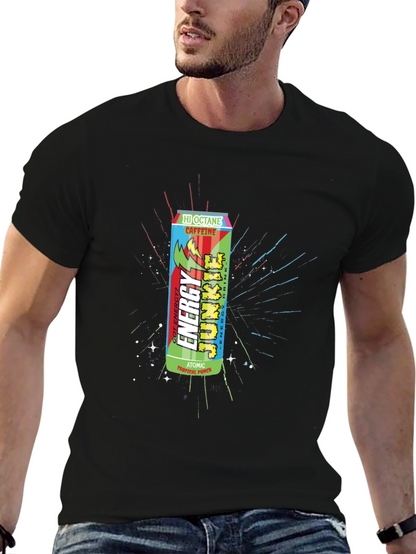 Energy Junkie Graphic T-Shirt - Atomic Tropical Punch Design