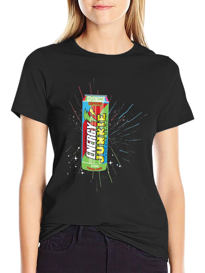 Energy Junkie Graphic T-Shirt - Atomic Tropical Punch Design