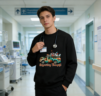 Healthcare Hero Respiratory Therapist Sweatshirt