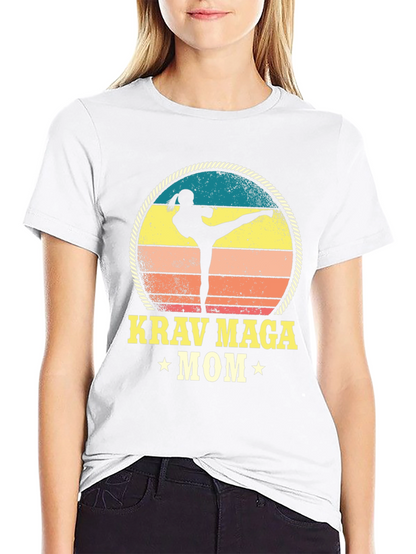 Krav Maga Mom T-Shirt - Martial Arts Gift