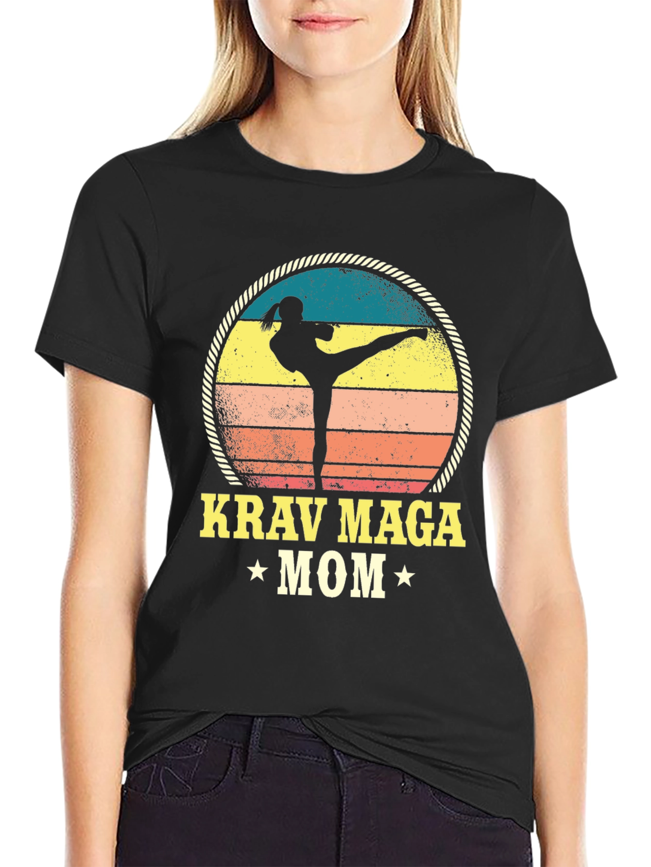 Krav Maga Mom T-Shirt - Martial Arts Gift
