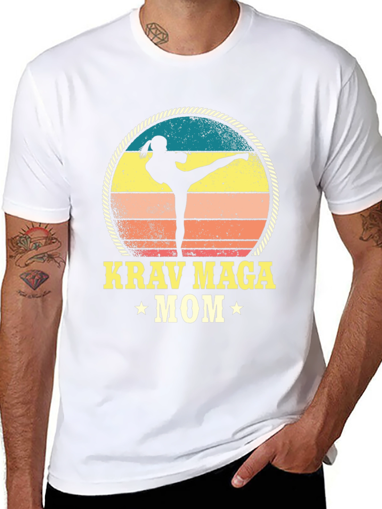 Krav Maga Mom T-Shirt - Martial Arts Gift