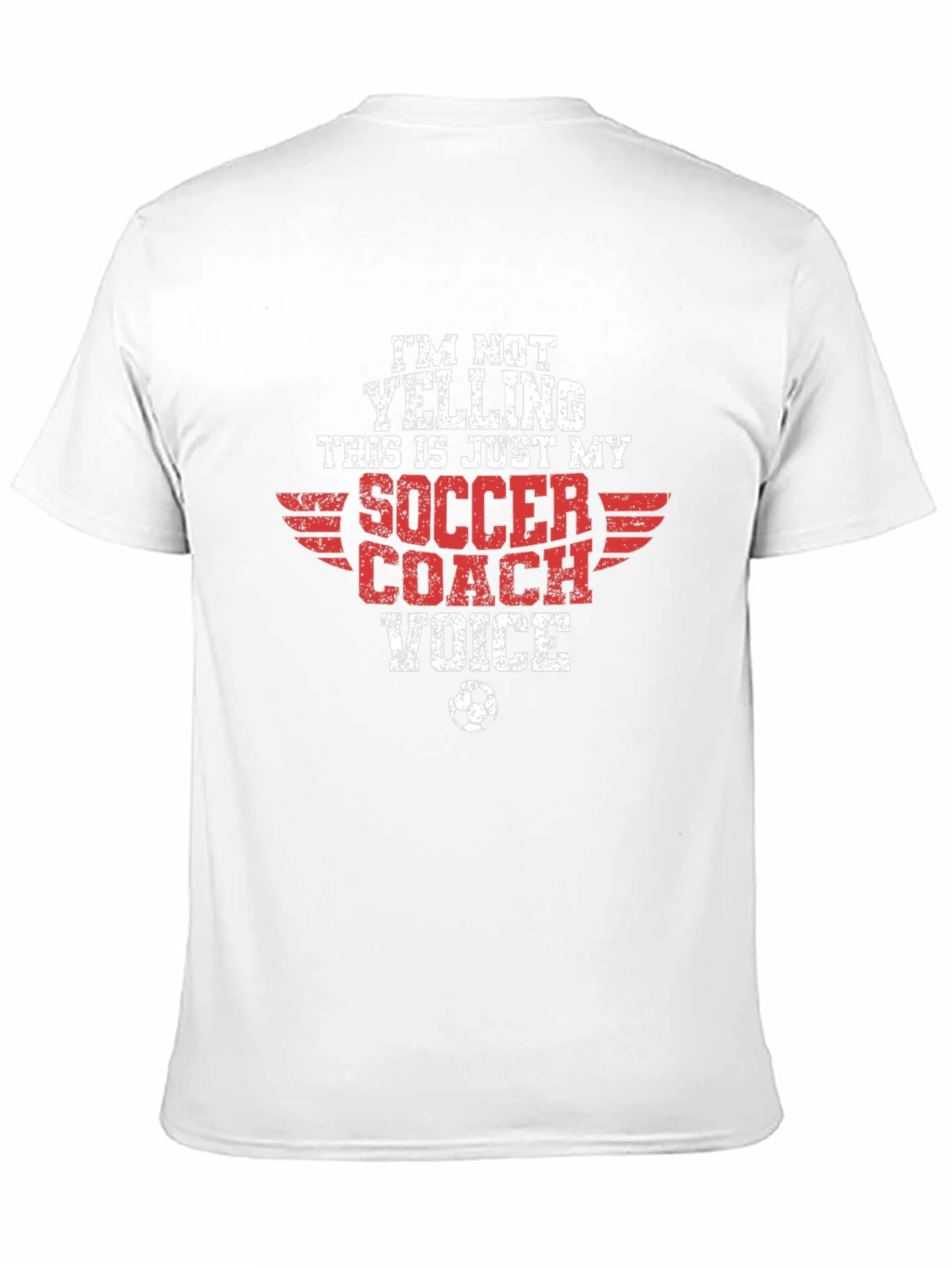 Soccer Coach Voice Graphic Tee
