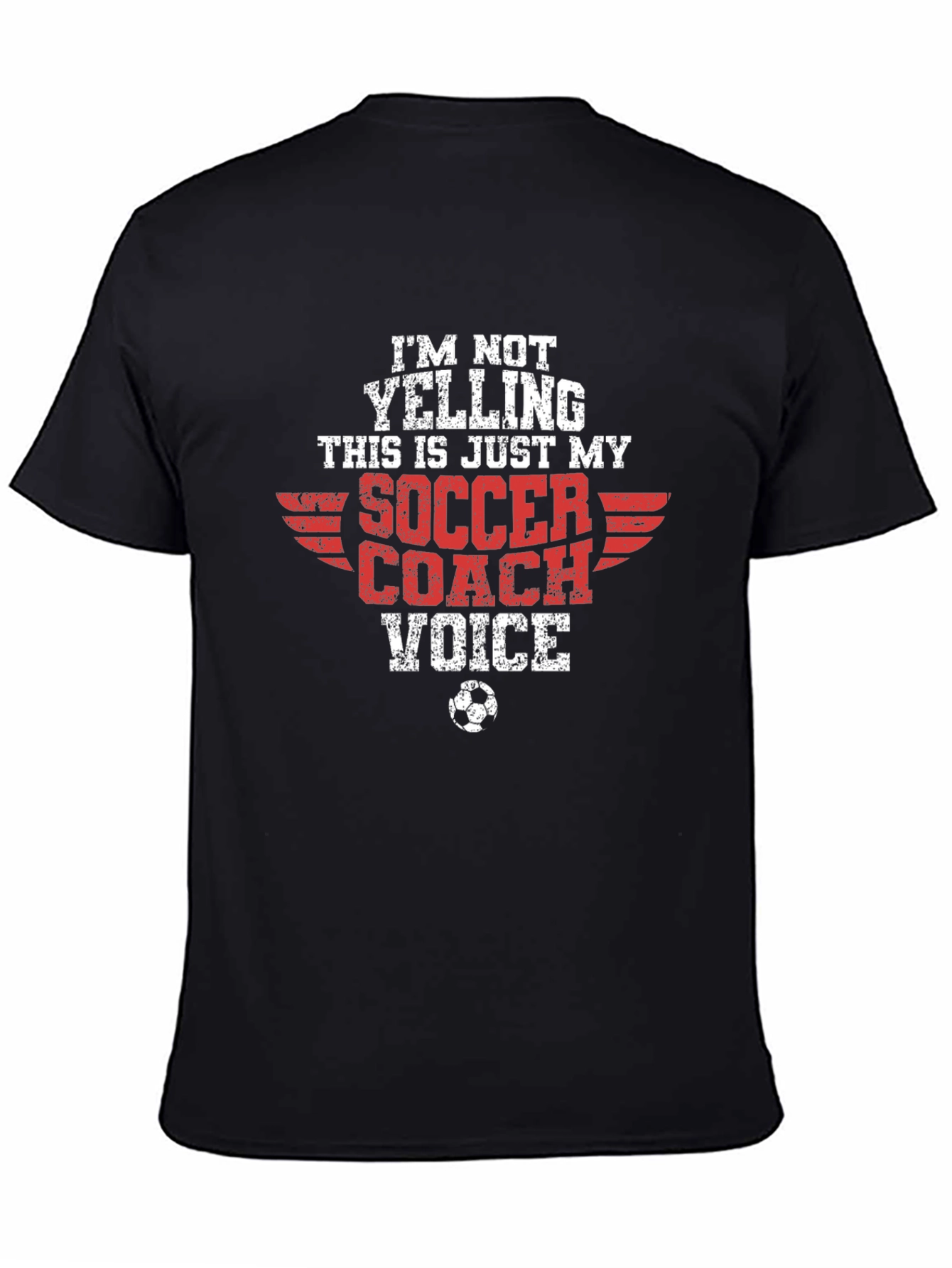 Soccer Coach Voice Graphic Tee